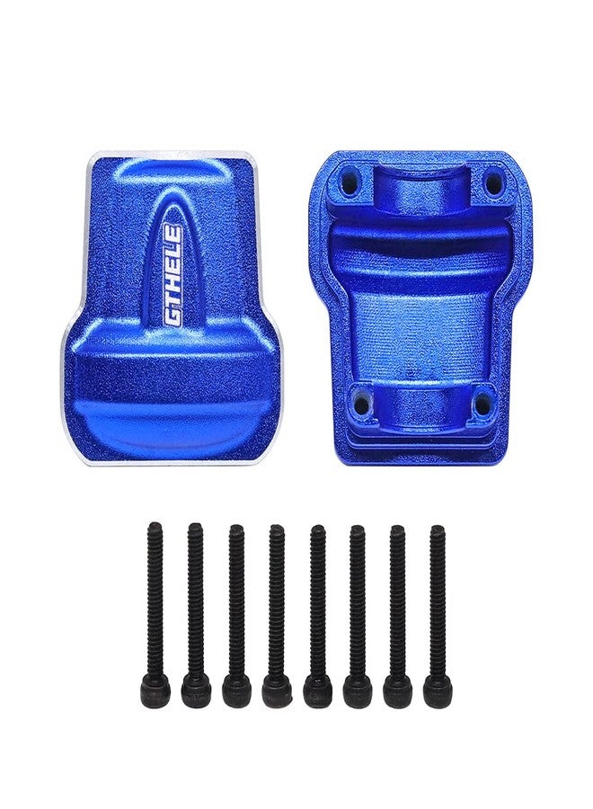 GTHELE Aluminum Diff Cover Front&Rear Bridge Axle Cover for Traxxas 1/18 TRX4M Upgrade Parts RC Crawler Car (Dark Blue) - Image 5